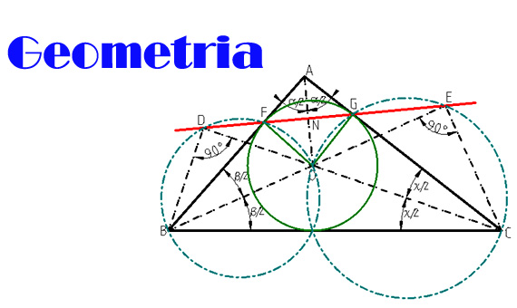 triangolo, cerchio inscritto e allineamenti