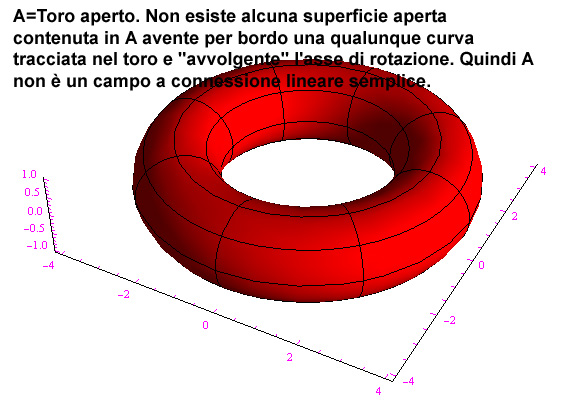 campo irrotazionale,campo a connessione lineare semplice,toro