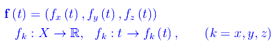 funzione vettoriale di una variabile reale,funzione scalare,limite,derivata,integrale
