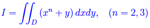 integrale doppio, dominio normale rispetto all'asse y,formule di riduzione integrale doppio