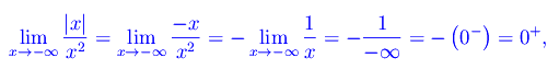 limiti funzioni trigonometriche inverse, forma indeterminata zero per infinito, regola di De L'Hospital