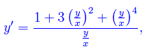 Equazione differenziale ordinaria in forma normale