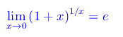 limiti di funzioni esponenziali,forma indeterminata 1 elevato a infinito