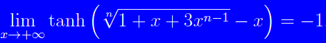 limiti,settore tangente iperbolica, limite, radice quadrata