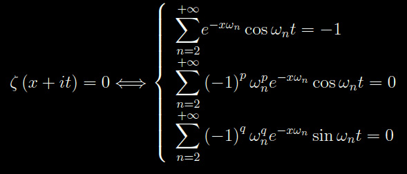 congettura di riemann,zeri non banali,funzione zeta