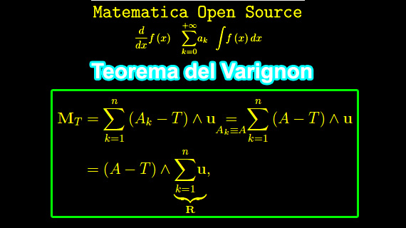 teorema del varignon,sistema di vettori applicasti,risultante,momento risultante