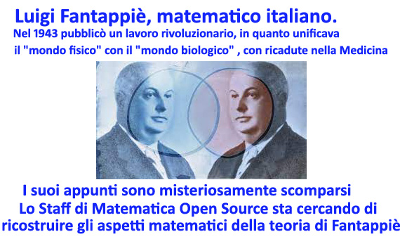 luigi fantappiè,sintropia,onde anticipate