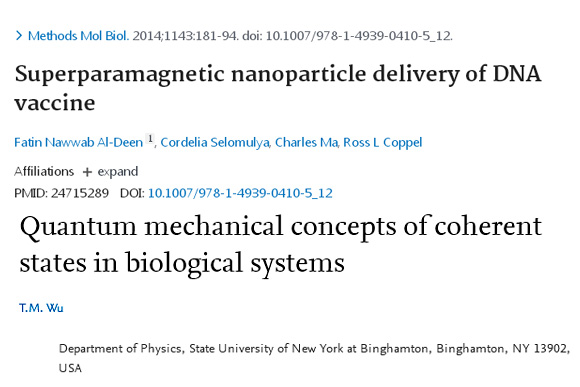 meccanica quantistica,materia vivente,nanoaparticelle,SPION