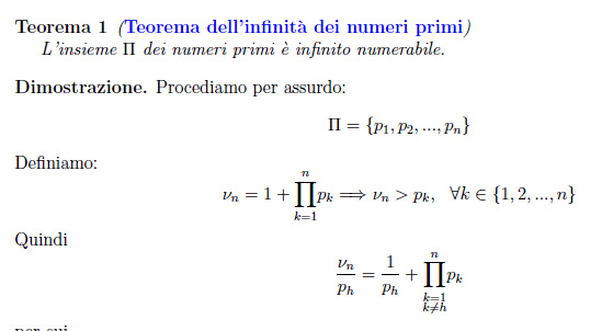 numeri di euclide,numeri primi di euclide