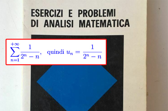 serie numeriche,criterio del confronto, corollario