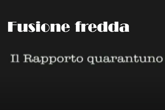 rapporto 41,fusione fredda