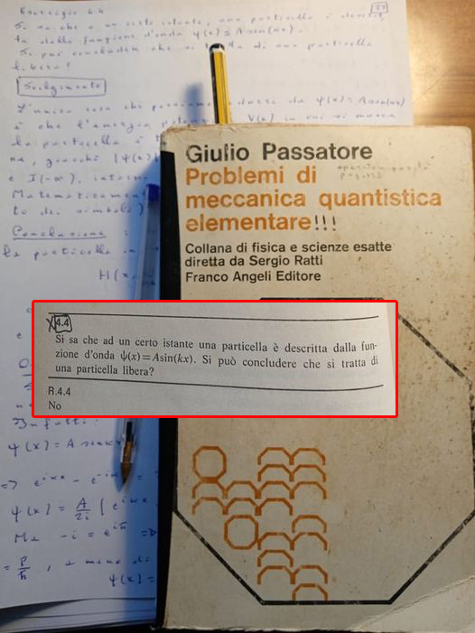 meccanica quantistica,esercizi svolti,esercizi d'esame