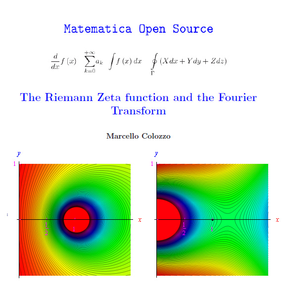 The Riemann Zeta function and the Fourier Transform