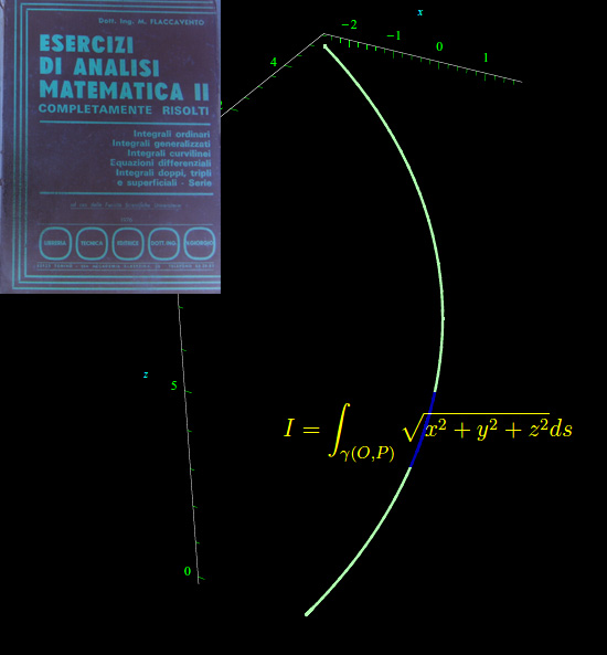 integrali curvilinei,flaccavento,esercizi