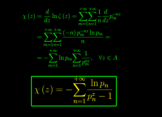 funzione zeta di riemann,olomorfia,derivata logaritmica