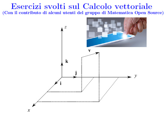 calcolo vettoriale,ebook