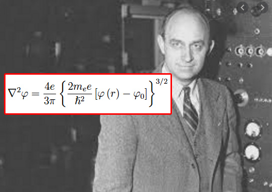 modello di thomas fermmi, atomo pesante,metodo di hartree-fock,equazione di schrödinger