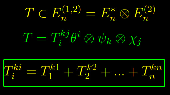 calcolo tensoriale,contrazione
