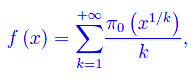 La formula di inversione di Möbius e la formula di Riemann - Von Mangoldt