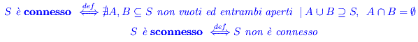 topologia,spazio connesso,spazio sconnesso,ricoprimento