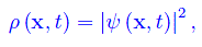 funzione d'onda,meccanica quantistica,schrödinger,max born