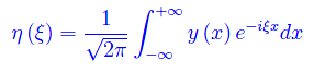 integrali impropri,trasformata di fourier