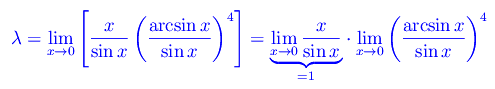 limiti di funzioni trigonometriche inverse,funzioni goniometriche inverse,arcsin(x)