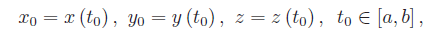 ascissa curvilinea,lunghezza arco di curva,equazioni parametriche
