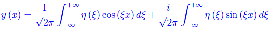integrali impropri,trasformata di fourier