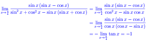 limiti,funzioni trigonometriche,forma indeterminata 0/0,formule di duplicazione