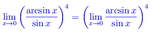 limiti di funzioni trigonometriche inverse,funzioni goniometriche inverse,arcsin(x)