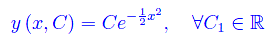 gaussiana,equazioni differenziali