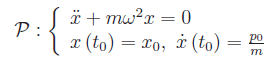 meccanica quantistica,spazi di hilbert,oscillatore armonico,meccanica classica,problema di Cauchy