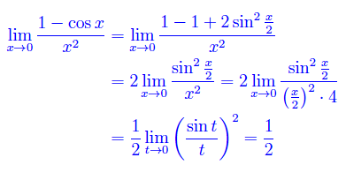 limiti,forme indeterminate, limiti di funzioni trigonometriche