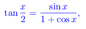 limiti,funzioni trigonometriche,forma indeterminata 0/0,formule di bisezione