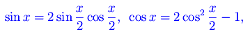 limiti,funzioni trigonometriche,forma indeterminata 0/0,formule di duplicazione