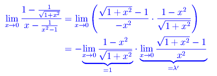Limiti delle funzioni iperboliche inverse,arco seno iperbolico,forma indeterminata zero su zero