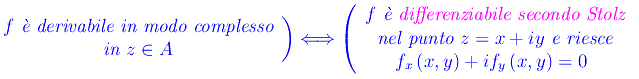 funzioni di variabile complessa,derivazione complessa,funzioni olomorfe, equazioni di cauchy-riemann