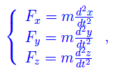 secondo principio della dinamica,Sistema di riferimento inerziale,Newton