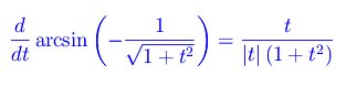 limiti funzioni trigonometriche inverse, forma indeterminata, regola di De L'Hospital,cambio di variabile