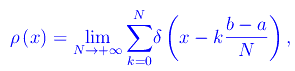 funzione delta di dirac,pettine di dirac,teoria delle distribuzioni,punto di accumulazione