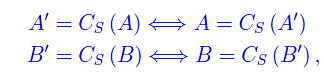 differenza di due insiemi, insieme complementare