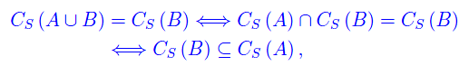differenza di due insiemi, insieme complementare