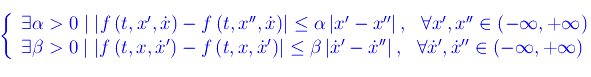 equazioni differenziali,problema di Cauchy,condizione di Lipschitz