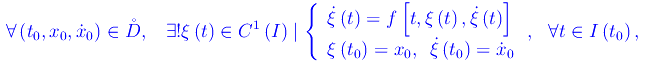 equazioni differenziali,problema di Cauchy,condizione di Lipschitz