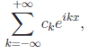serie di fourier,funzioni periodiche,nucleo di Dirichlet
