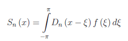 serie di fourier,funzioni periodiche,nucleo di Dirichlet