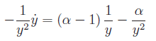 equazioni differenziali, equazione di riccati,problema di cauchy,mappa logistica