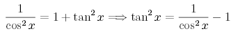 formula trigonomentrica