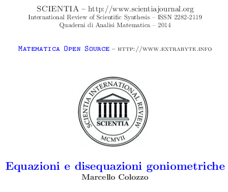 equazioni goniometriche